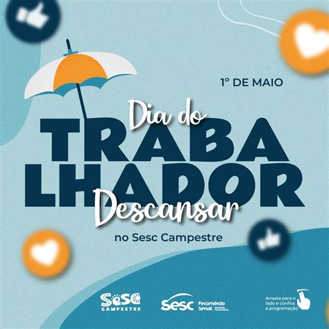 Sesc Comemora Dia Do Trabalhador Atividades Recreativas Blog