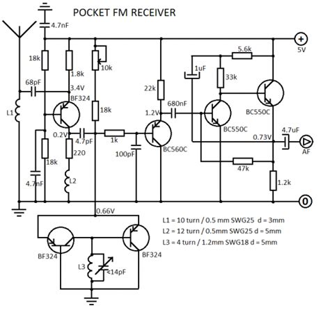 Fm Radio Receiver Circuit Diagram