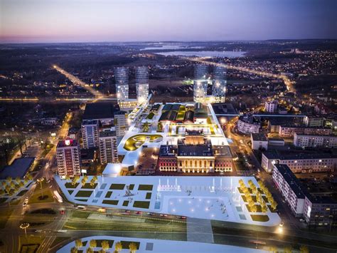 Nowe Centrum D Browy G Rniczej Architektura Murator