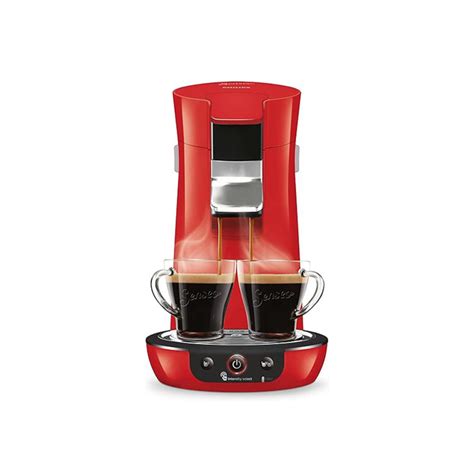 Philips Senseo Viva Café HD6563 80 Kaffeepadmaschine Rot