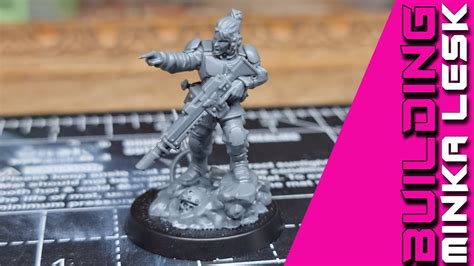 Building Minka Lesk From Warhammer K Black Library Celebration Youtube