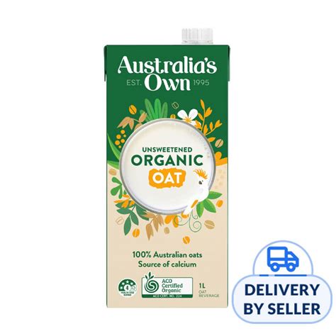 Australias Own Organic Oat Milk Unsweetened 1l Ntuc Fairprice