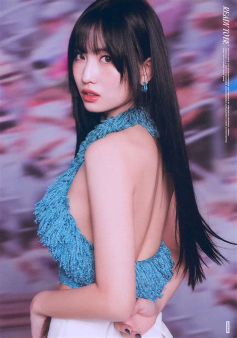 [SCAN] TWICE 12th Mini Album RANDOM Folded Poster - Momo | Momo, Twice photoshoot, Kpop girls