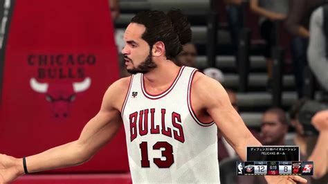 NBA2k16 PS4 MyGMゲームプレイ ブルズVSペリカンズ YouTube