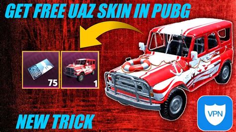 New Trick To Get Free Uaz Vehicle Skin In Pubg New Redeem Code Pubg