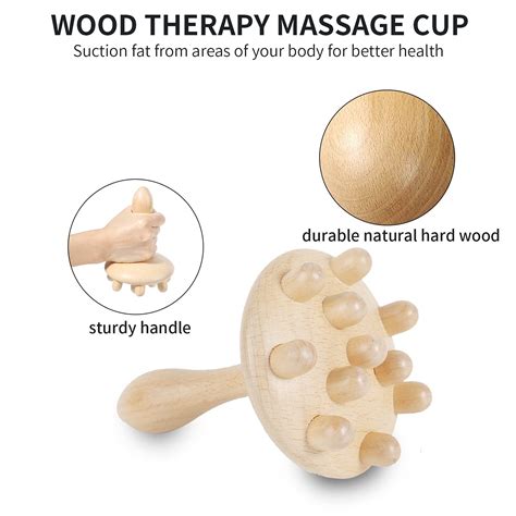 Buy AICNLY Wood Therapy Mushroom Massage Anti Cellulite Lymphatic