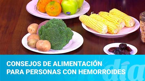 Consejos De Alimentación Para Personas Con Hemorroides Youtube