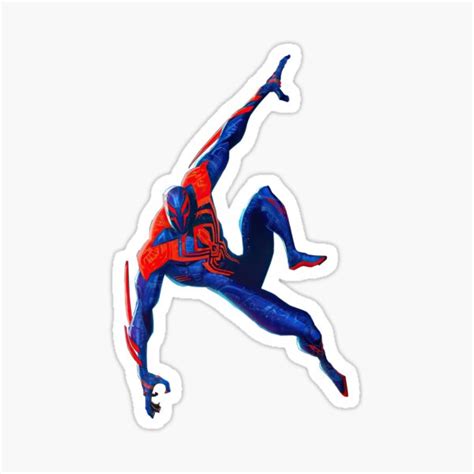 Spider Verse 2099 Sticker For Sale By Ib 0525 Redbubble