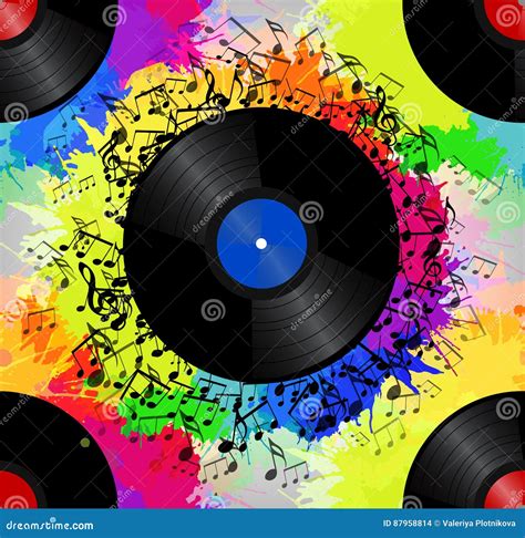 Rainbow Music Notes Clipart