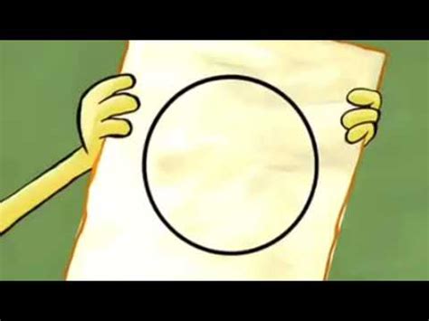 How To Draw A Perfect Circle Spongebob Squarepants Youtube