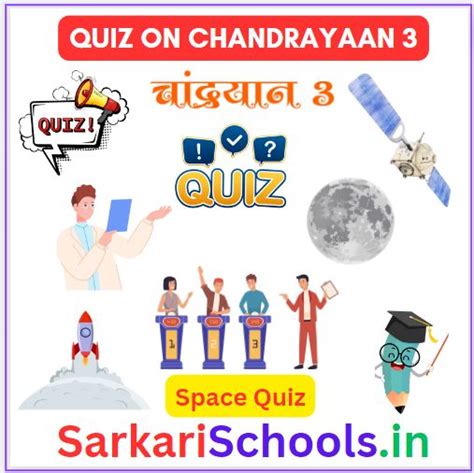 Chandrayaan Quiz Questions And Answers In English Pdf Sarkarischools In