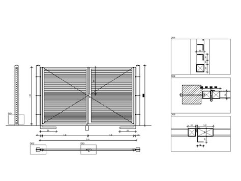 Port N De Ingreso En Autocad Descargar Cad Kb Bibliocad