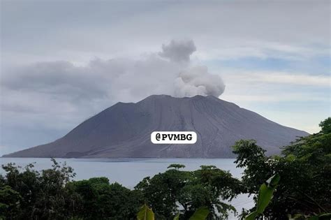 Bea Cukai Bantu Evakuasi Korban Erupsi Gunung Ruang