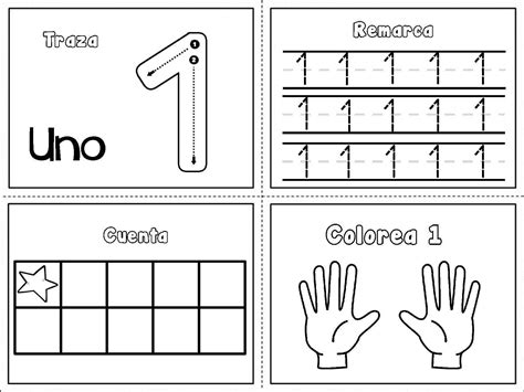 Grafomotricidad Números Del 1 Al 10 Grafomotricidad Imagenes Educativas Libro De Los Numeros