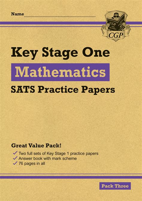 Ks1 Maths Sats Practice Papers Pack 3 For End Of Year Assessments