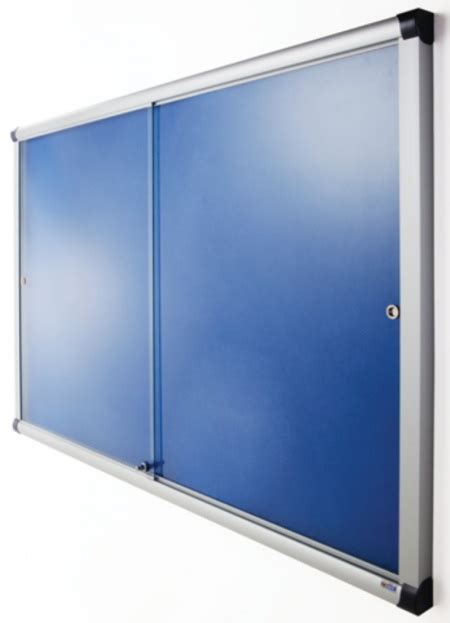 The Vision Glass Sliding Door Notice Board Signs Schools