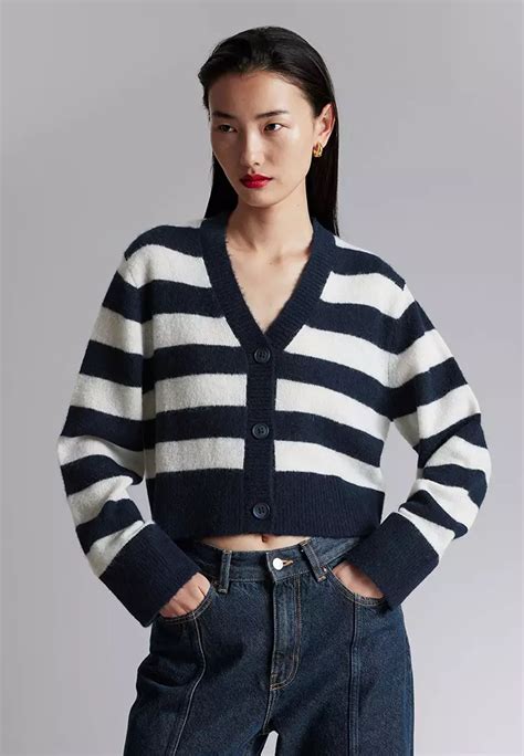 Buy Other Stories Cropped Knit Cardigan Online ZALORA Malaysia