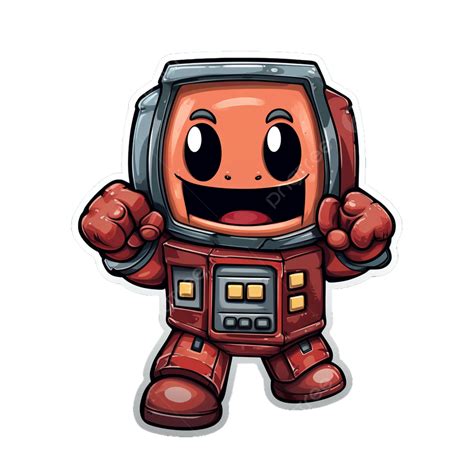 Cute Robot Sticker Cute Clipart Robot Clipart Sticker Clipart Png