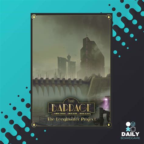 Barrage The Leeghwater Project Boardgame Expansion Shopee Thailand