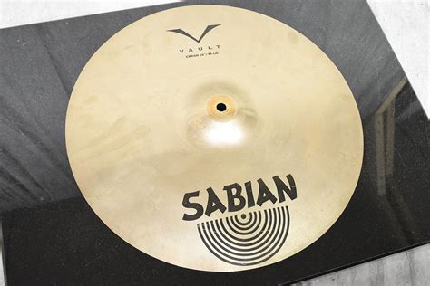 Yahoo オークション SABIAN セイビアン クラッシュシンバル VAULT CR