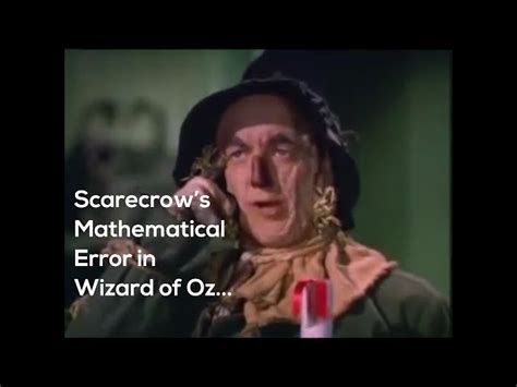 The Wizard Of Oz Scarecrow Brain