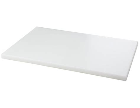 Tabla de corte polietileno blanco 40x30 cm Ganivetería Roca