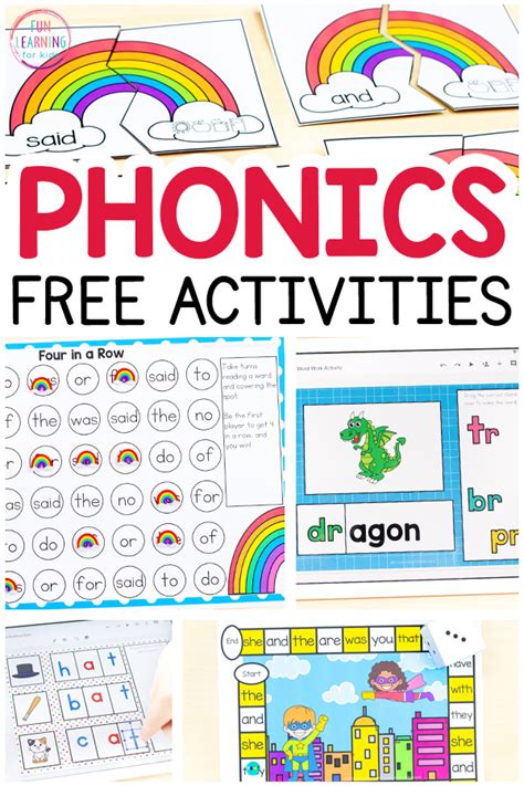 Phonics Activity Ideas