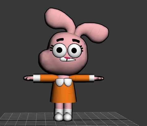 Anais Watterson 3d Model By Htfbluefan2012 On Deviantart