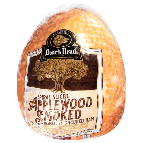 Save On Boar S Head Spiral Sliced Ham Boneless Applewood Smoked All