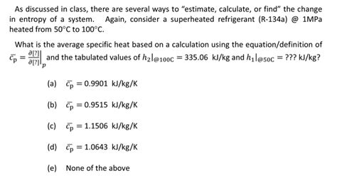 SOLVED As Discussed In Class There Are Several Ways To Estimate