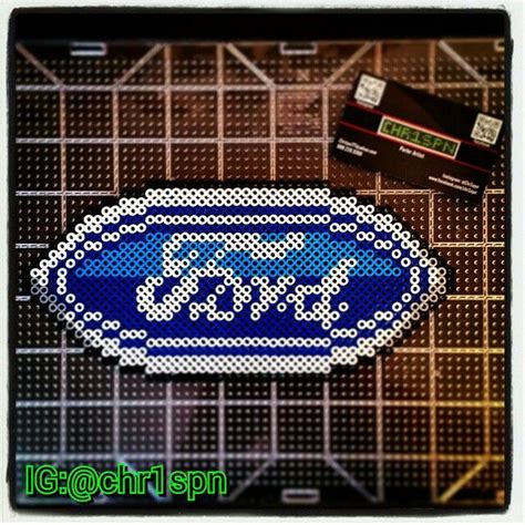 Ford Perler Beads Perler Beads Diy Perler Beads Perler Bead Patterns