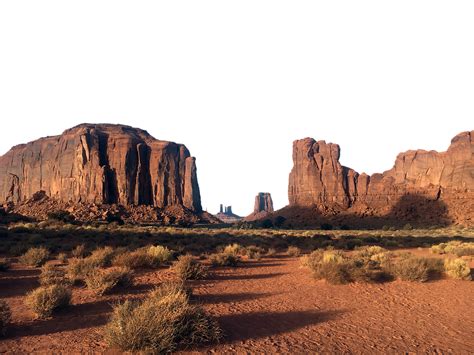 Download Monument Valley Rocks Vegetation Royalty Free Stock