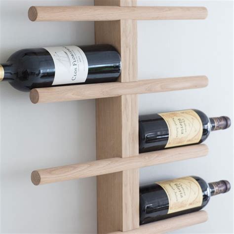 CKB Ltd 22 Flaschen Large Wall Mounted Wine Rack Weinflaschen