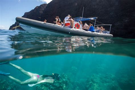 Come adventure with us to the Napali Coast on our unique Kauai boat tour. | Boat tours, Napali ...