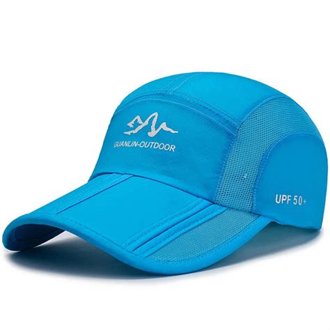 Summer Quick Drying Ultra Thin Breathable Baseball Cap Men Women