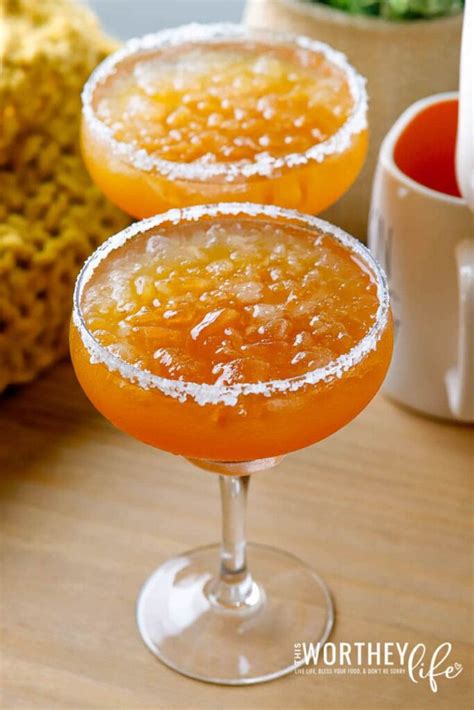 Fall Margarita Idea Pumpkin Spice Margarita