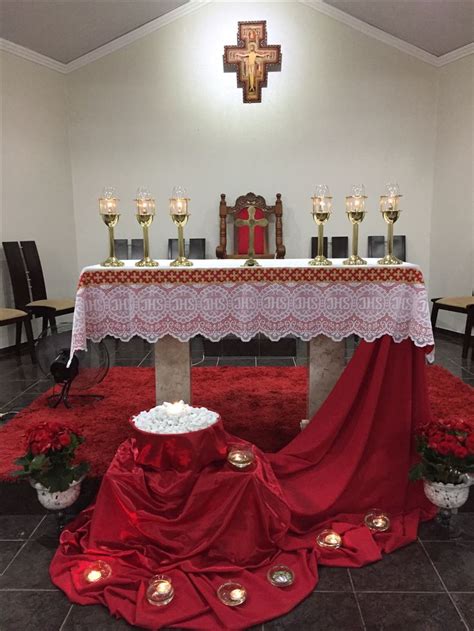 Pin De Elena Hernandez Em Pentecost S Decora Es Do Altar Da Igreja