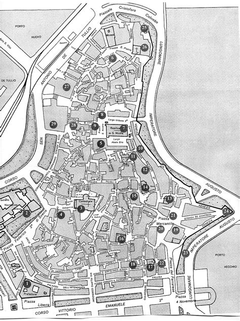 Bari Vecchia Mappa Completa