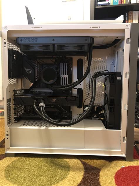 Cpu And Gpu Radiator Configuration In Corsair 5000d Airflow R Corsair