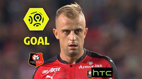 Goal Kamil GROSICKI 86 Pen Stade Rennais FC Olympique De