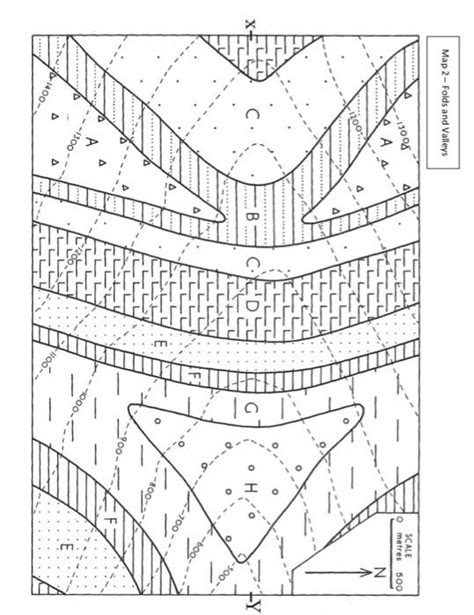 Solved The Geological Map On The Following Page Map Chegg