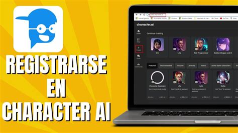 Cómo REGISTRARSE En CHARACTER AI Iniciar Sesión En CHARACTER AI YouTube