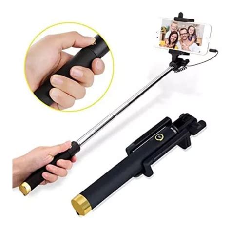 Palo Selfie Monopod Con Cable Aux Mm Soporte Cel Cuotas Sin Inter S