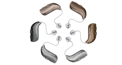 Philips Hearlink Rechargeable Hearing Aids Minirite T R