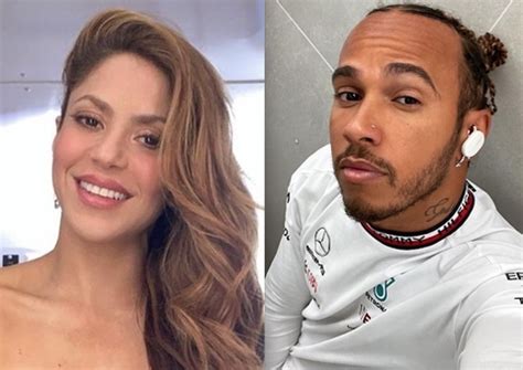 Shakira E Lewis Hamilton S O Vistos Em Passeio De Barco Em Meio A