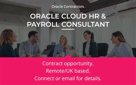 oracle contractors  linkedin oracle oraclejobs hr payroll