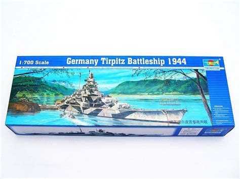 1700 Trumpeter German Tirpitz Battleship 1943