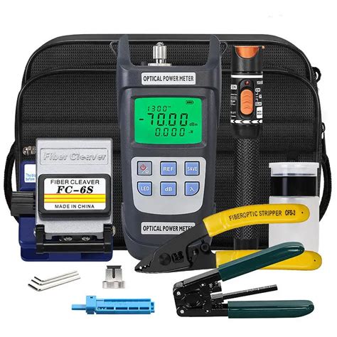 12pcs Ftth Fiber Optic Tool Kit Tools Kit With Fibra Optica Power Meter