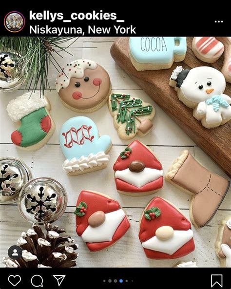 Pin By Jodi Stone On Cookies Christmas Winter Cookie Fancy Cookies