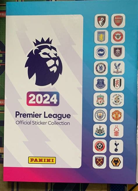 Premier League 2024 Sticker Album Eada Querida